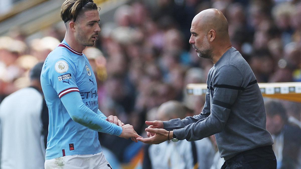 Manchester City’s Pep Guardiola says he trust Jack Grealish ‘unconditionally’