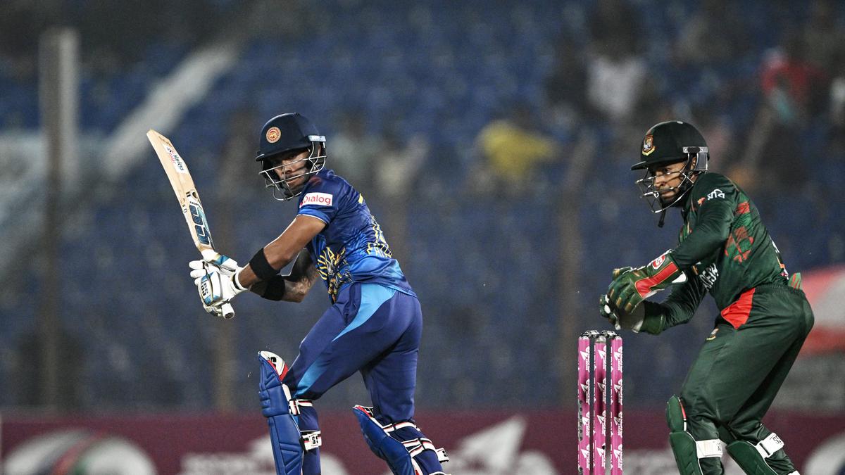 Nissanka century helps Sri Lanka chase down Bangladesh and level ODI series