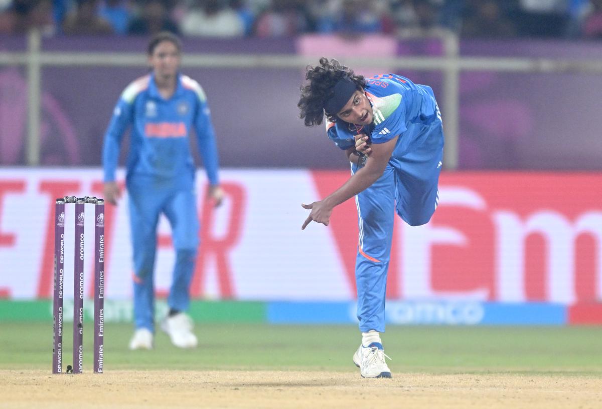 Alyssa Healy revealed that the Australian batters had noticed that left-arm spinner Sree Charani was getting help from the surface. Alyssa Healy revealed that the Australian batters had noticed that left-arm spinner Sree Charani was getting help from the surface.