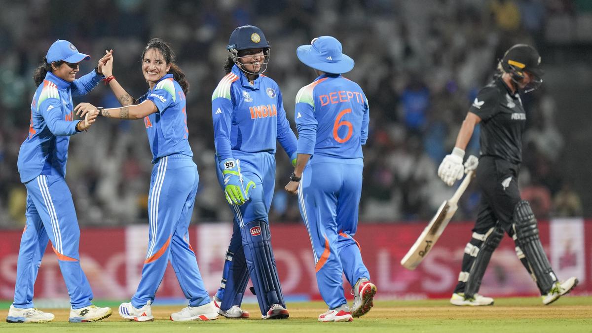 Women’s ODI World Cup 2025 Points Table: India knocks out New Zealand to make semifinals
