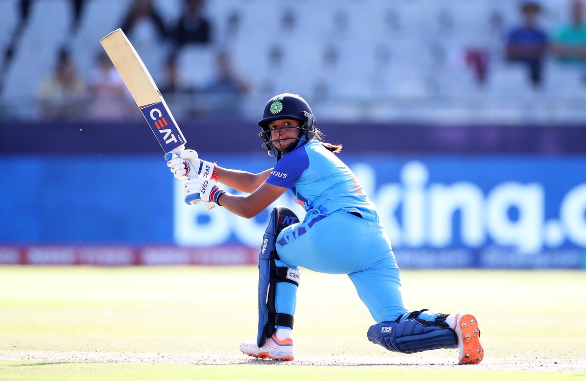 Leading the way: For India, only captain Harmanpreet Kaur (in pic) and star batter Smriti Mandhana have previously played in a home Test. It is also Harmanpreet’s first Test as leader.