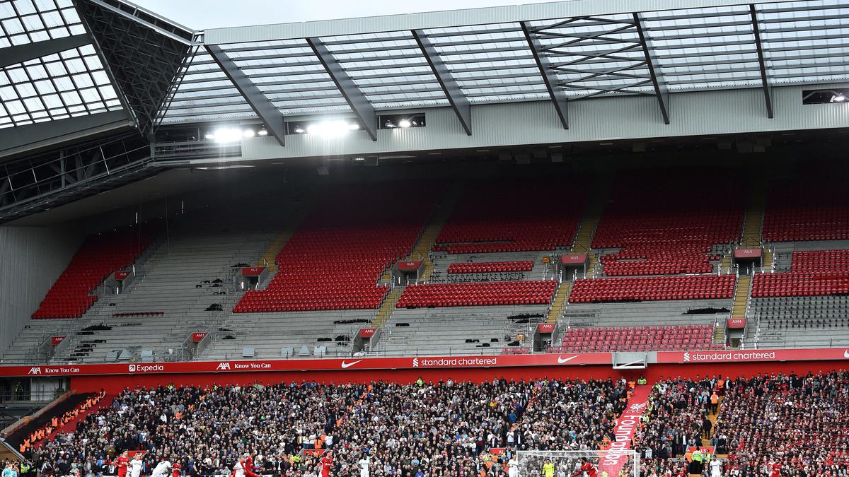 Premier League: Part of Anfield, the home of Liverpool, to remain closed until 2024