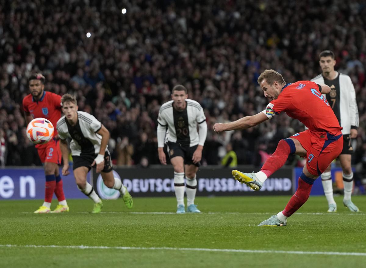 England 33 Germany HIGHLIGHTS, UEFA Nations League Kane scores penalty before Havertz
