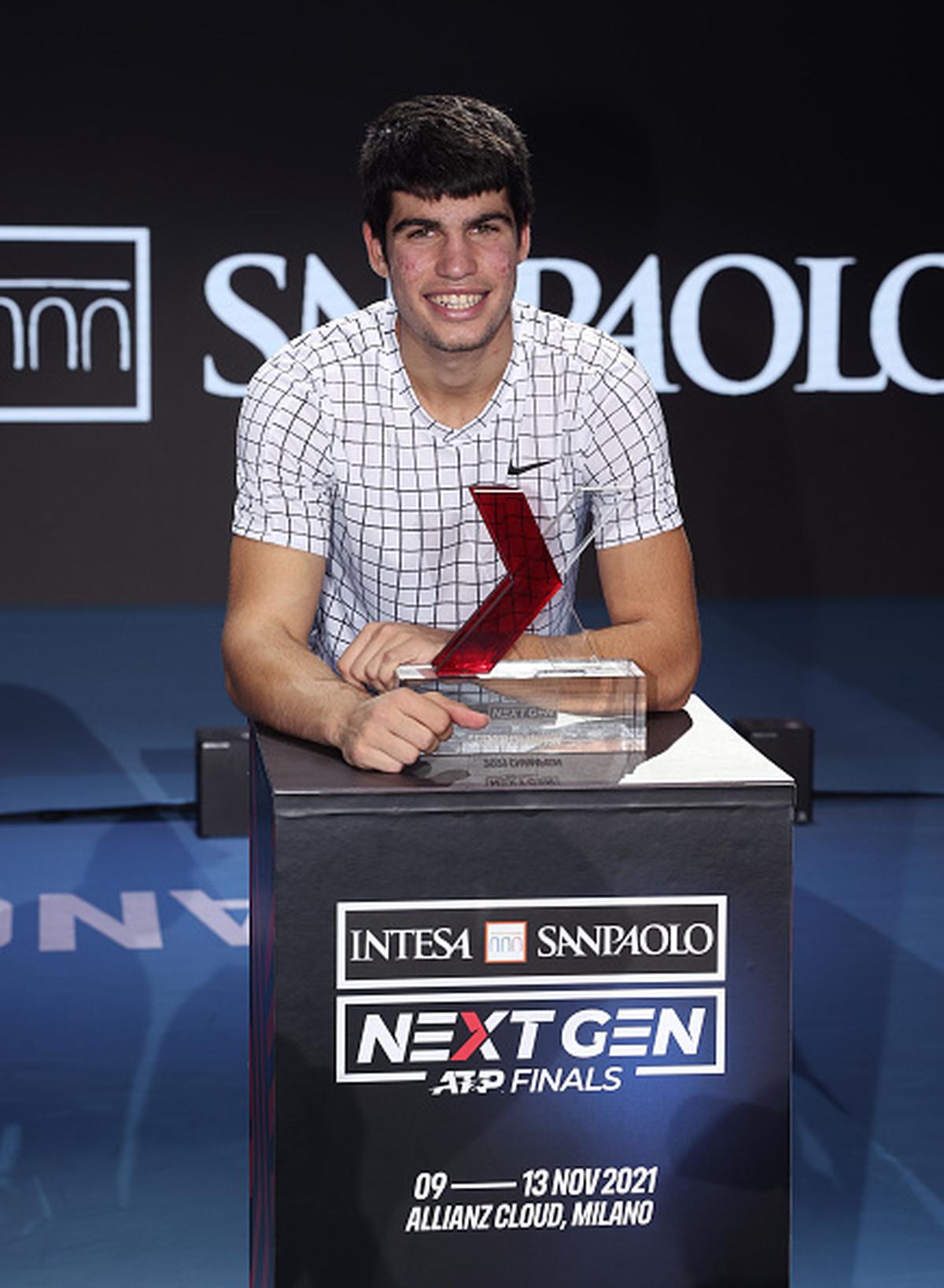 Spain’s Carlos Alcaraz took down USA’s Sebastian Korda to win the Next Gen ATP Finals 2021 in Milan.