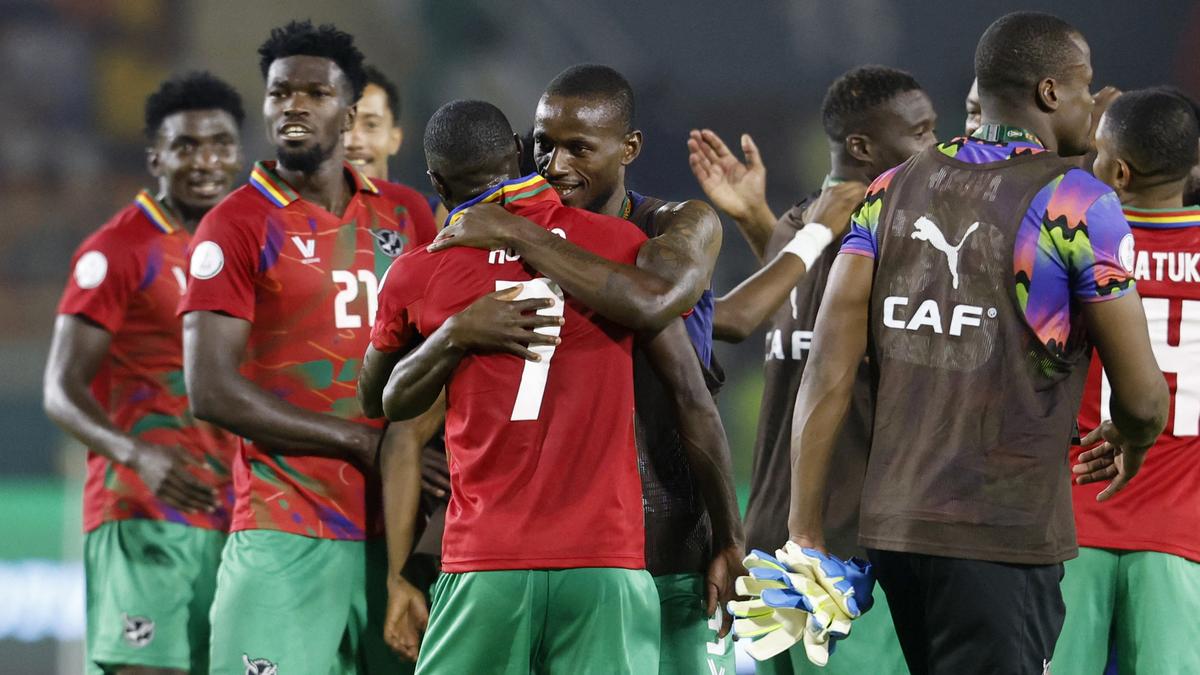 AFCON 2024 Namibia upsets Tunisia with a shock 10 victory Sportstar