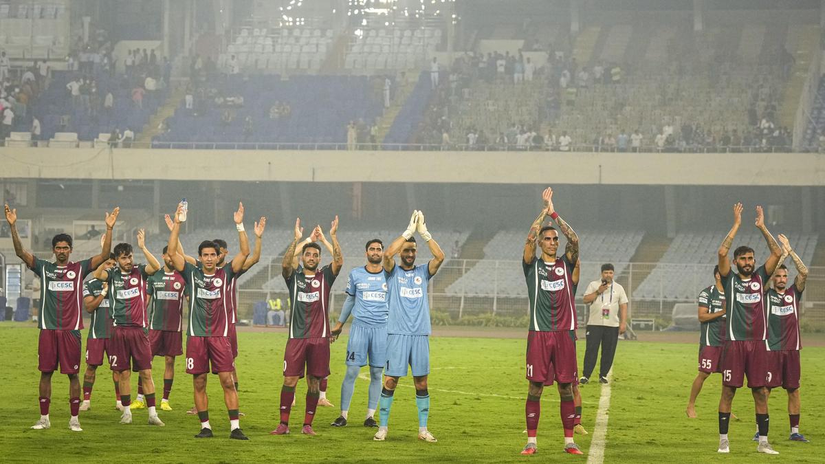 ISL 2025-26: Mohun Bagan SG venceu Mohammedan para liderar a tabela