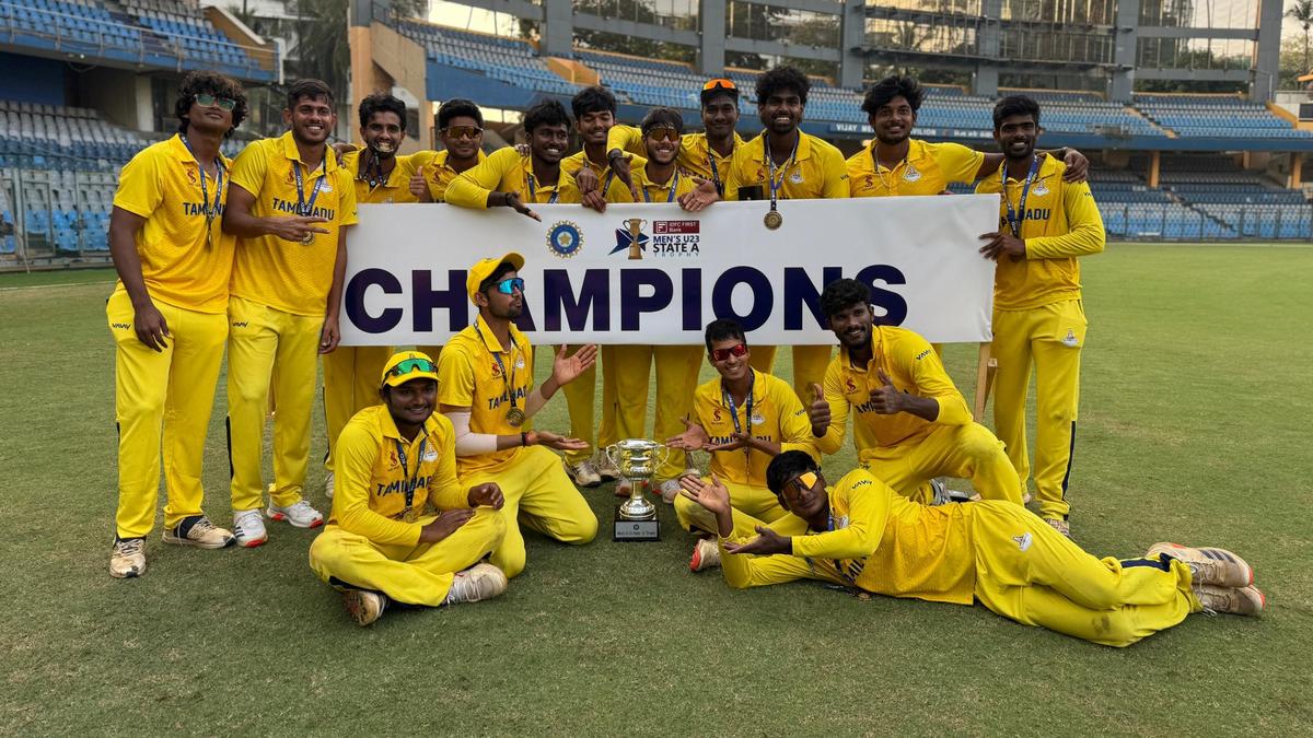 Tamil Nadu beats Uttar Pradesh by 56 runs to clinch Men’s U-23 State A Trophy