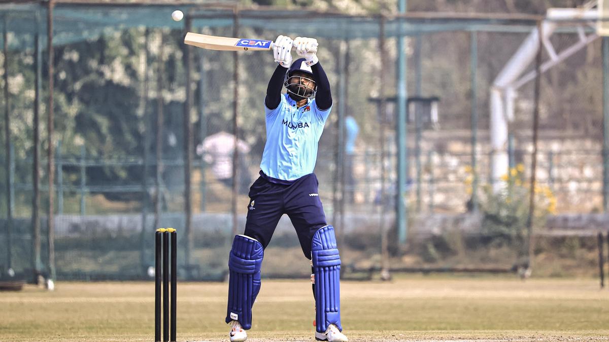 How did India players perform in Vijay Hazare Trophy Round 6?