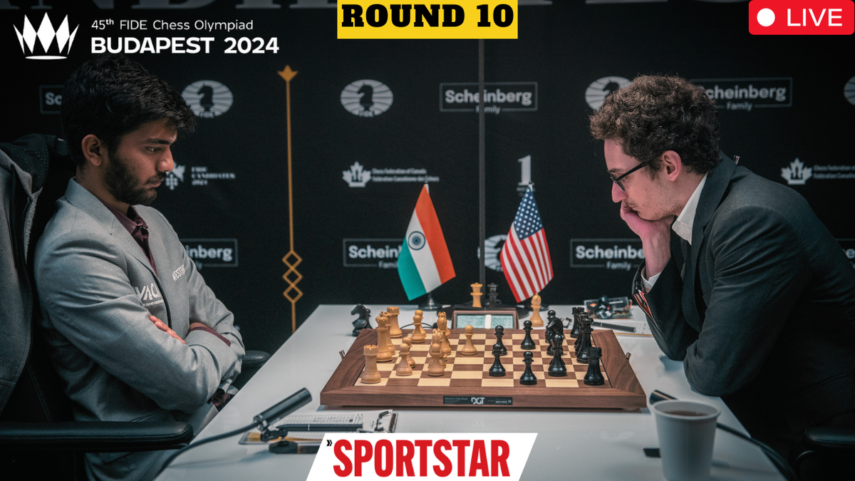 Chess Olympiad 2024 LIVE Updates, Round 10 Indian men eye gold medal