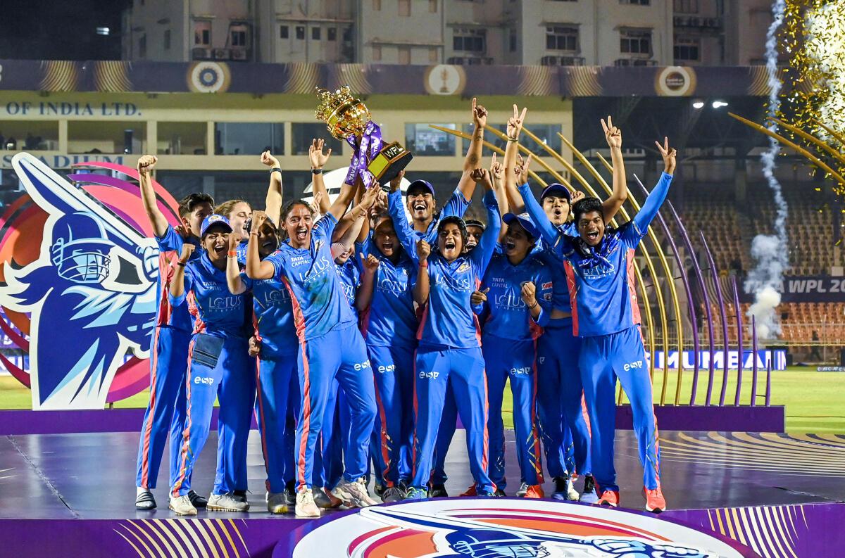 Mumbai Indians wins WPL 2023. 