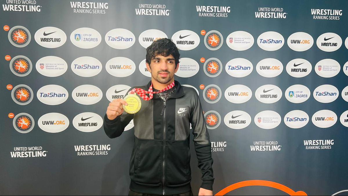 Aman Sehrawat Wins Men’s 57kg Gold At Zagreb Open - Sportstar