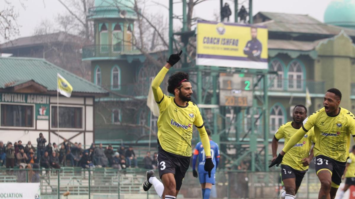 I-League 2024/25: 10-man Real Kashmir draws 2-2 against Sreenidi Deccan