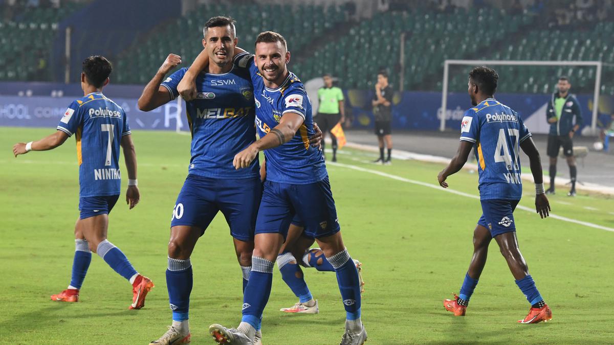 ISL 2023-24: Bengaluru FC’s misery continues as Chennaiyin wins 2-0