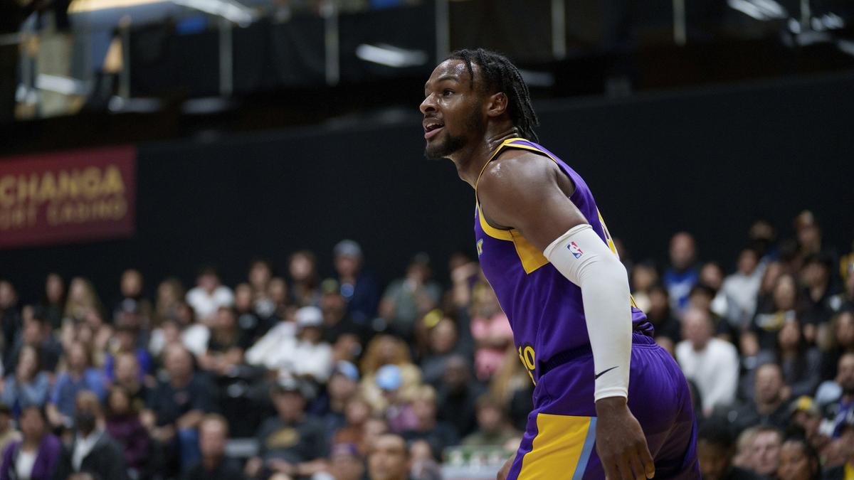 NBA 2024-25: Bronny James injured, doubtful for Lakers’ game against Jazz