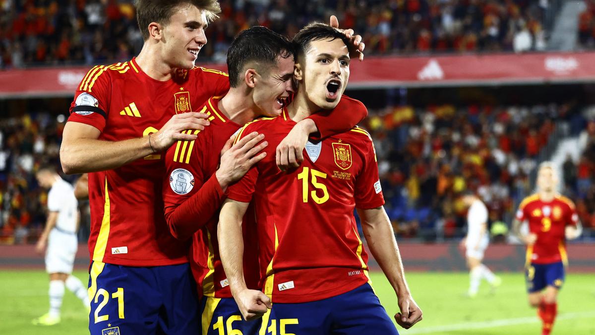 UEFA Nations League 2024-25: Late penalty earns Spain 3-2 win over Switzerland