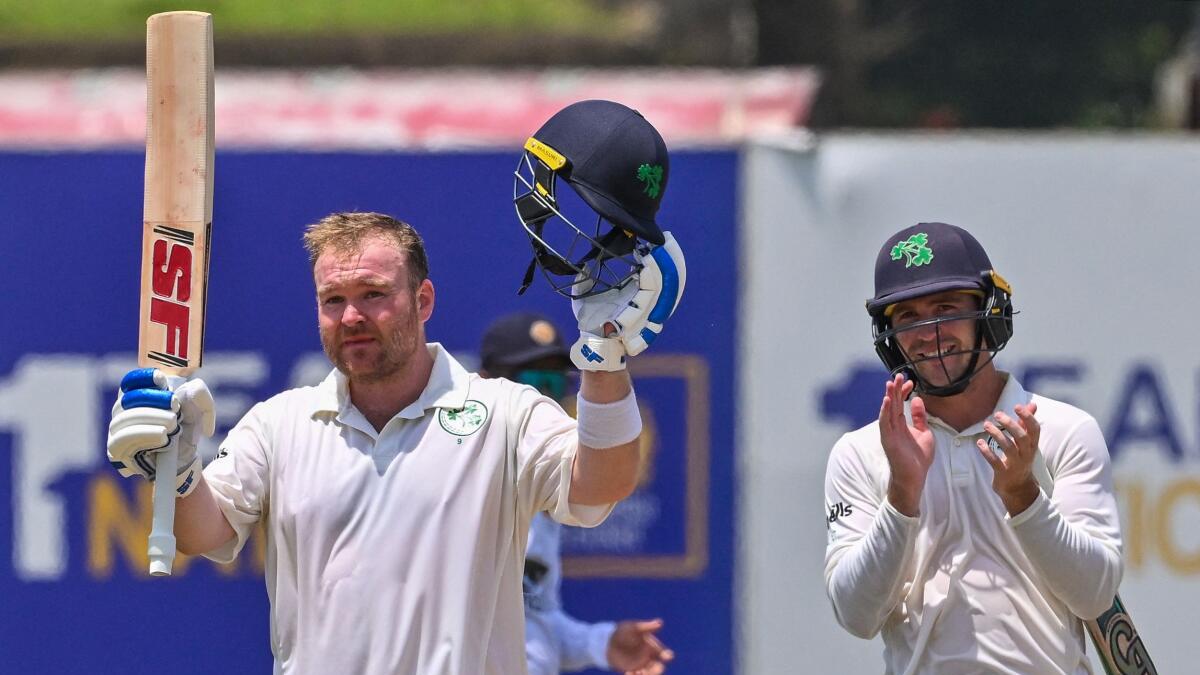 IRE vs SL, 2nd Test Ireland reaches highest Test score of 492 vs Sri