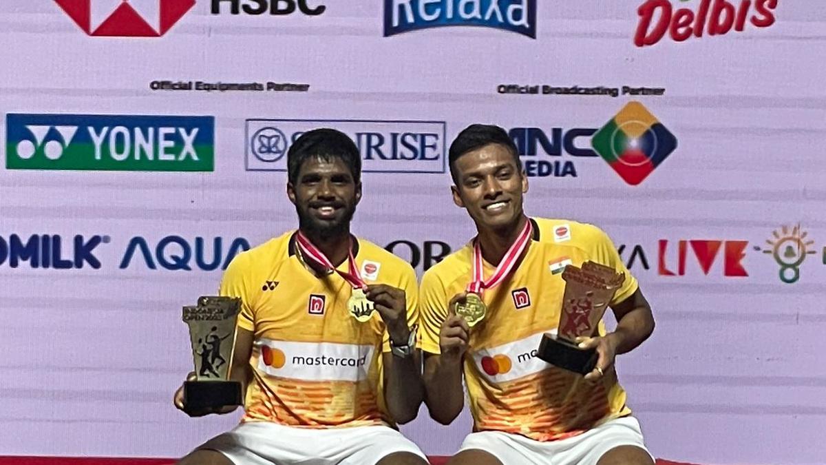 Indonesia Open 2023 Final, HIGHLIGHTS Satwik-Chirag becomes first Indian pair to win Super 1000 title