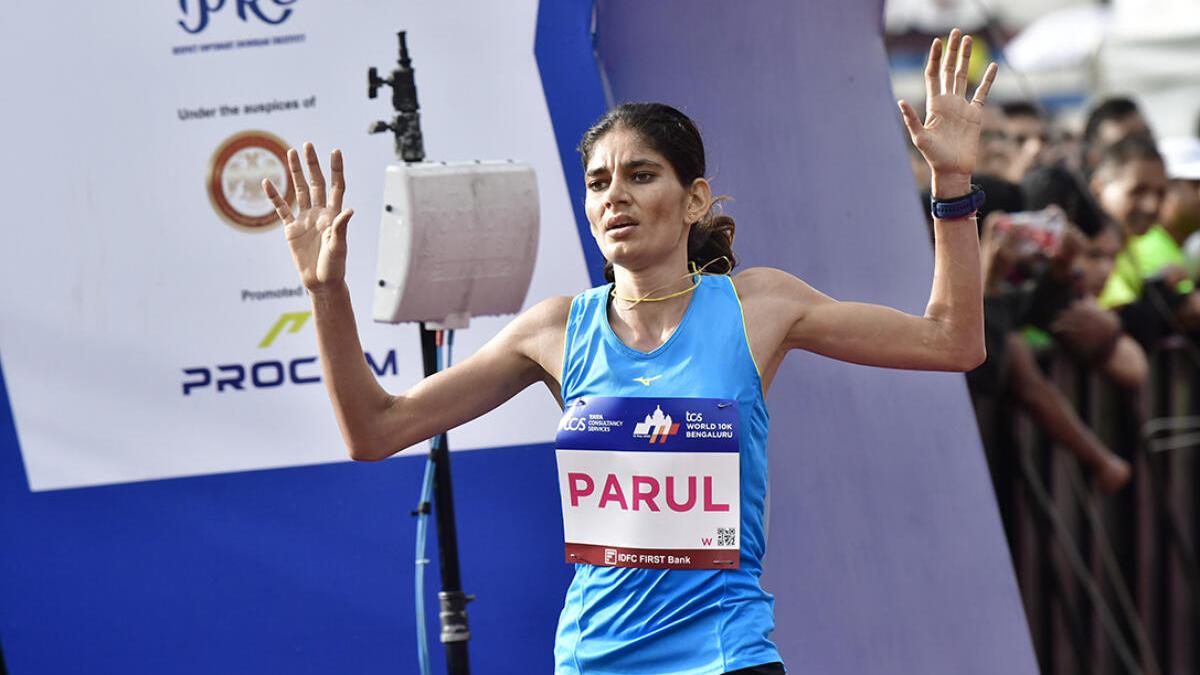 Asian Athletics Championships 2023: Parul Chaudhary wins gold in 3000m steeplechase, Shaili jumps for silver - Sportstar