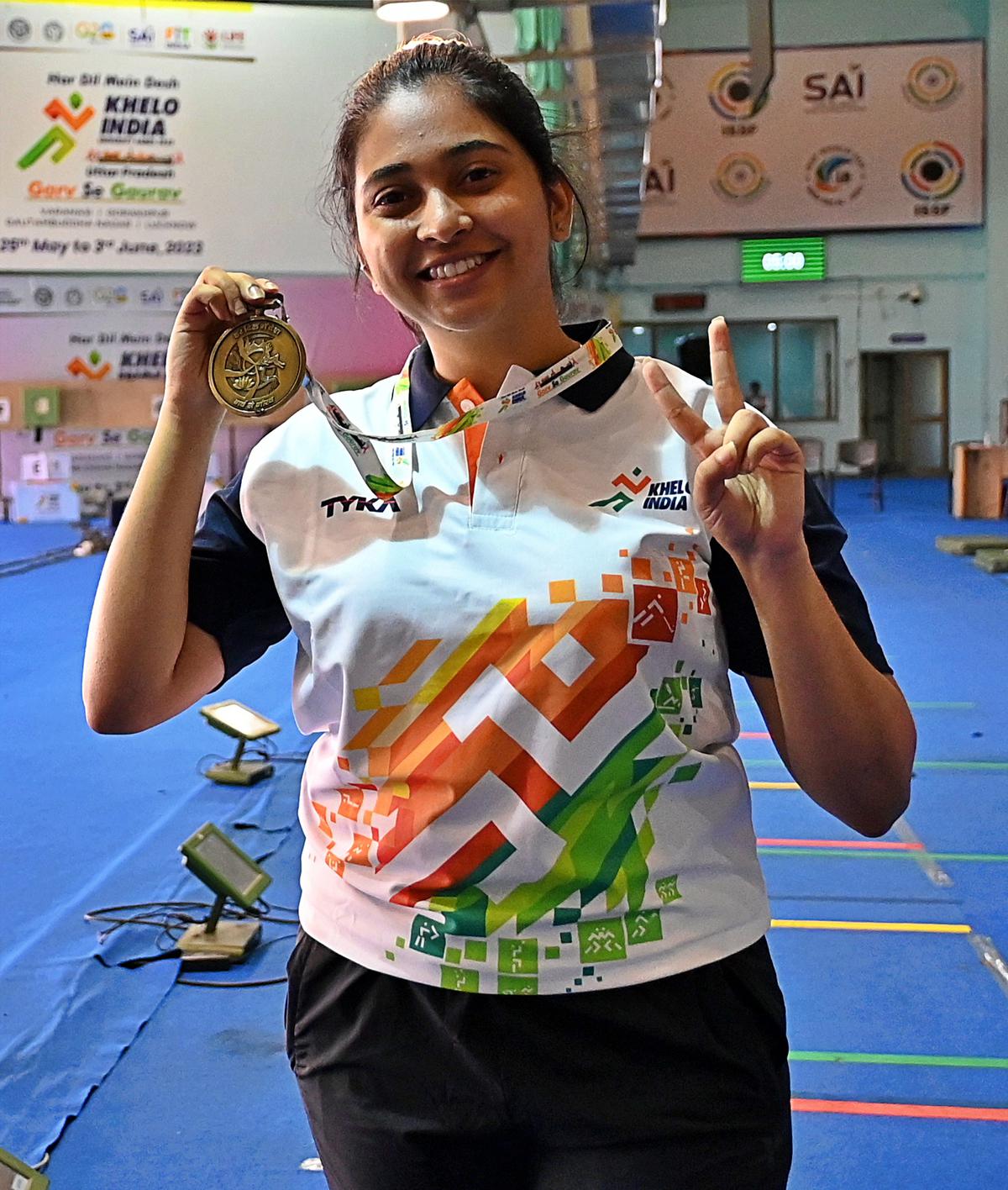 Bengal's Mehuli Ghosh clinches gold in 37th National Games - Times of India