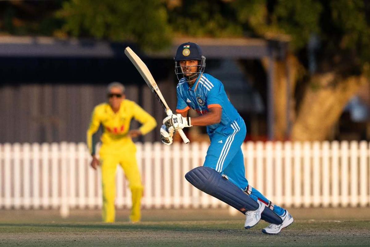 Under-19 Asia Cup : 17-year-old Indian player scored a double century.