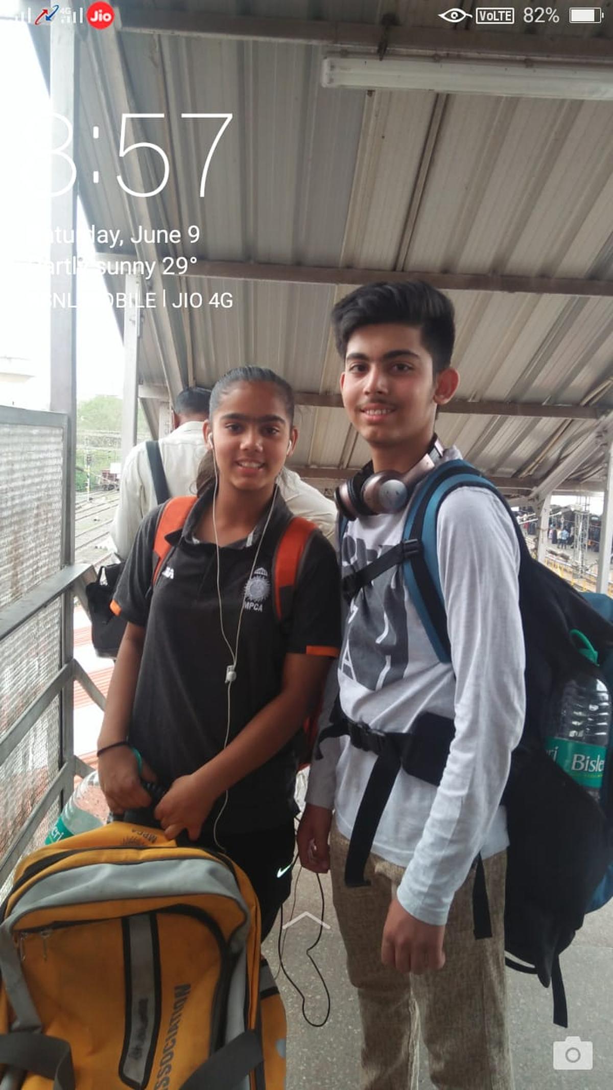 Narendra played gully cricket himself but had no one to support his ambitions, so he moved mountains for his son and daughter. [Screenshot of Narendra’s lock screen]