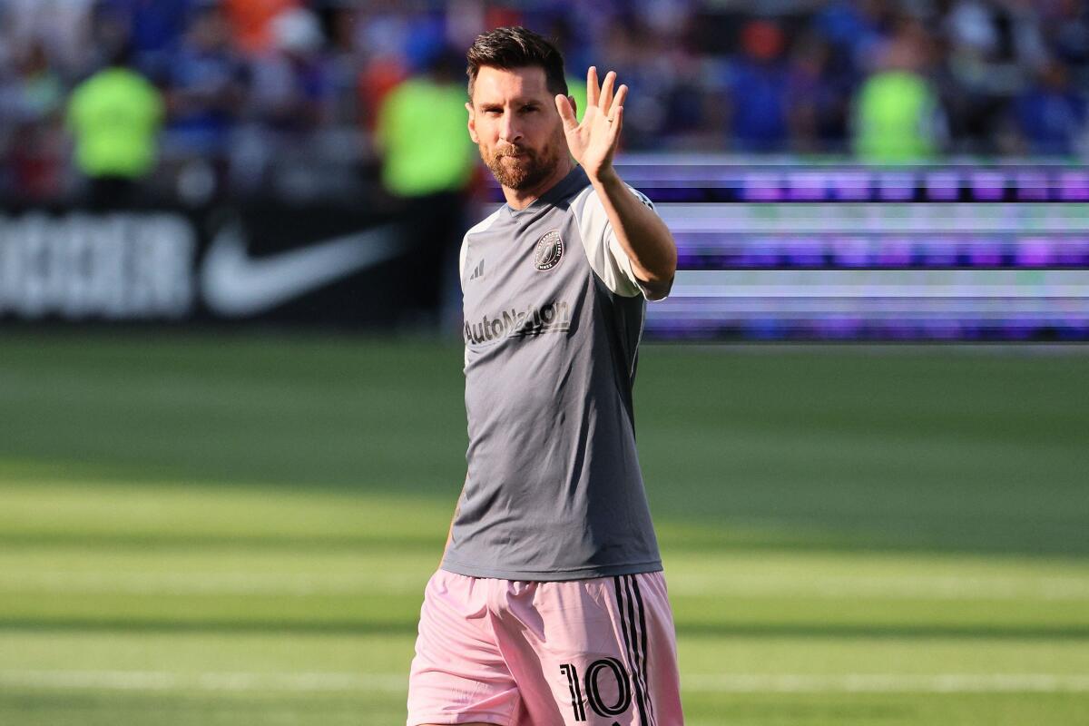 Lionel Messi in MLS: Inter Miami vs. New York Red Bulls today