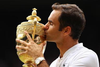 The 20 Grand Slams of Roger Federer