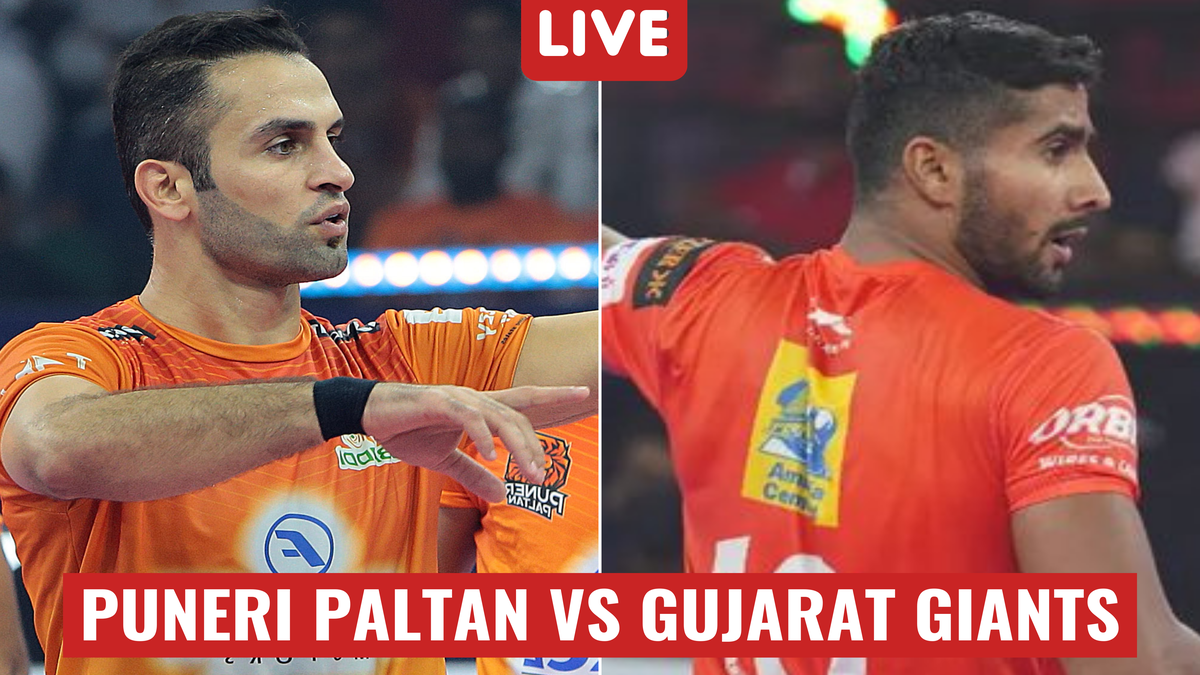 Puneri Paltan 39-51 Gujarat Giants Highlight, Pro Kabaddi 2022: Gujarat keep playoffs hopes alive with 12-point win over Fazel & co.