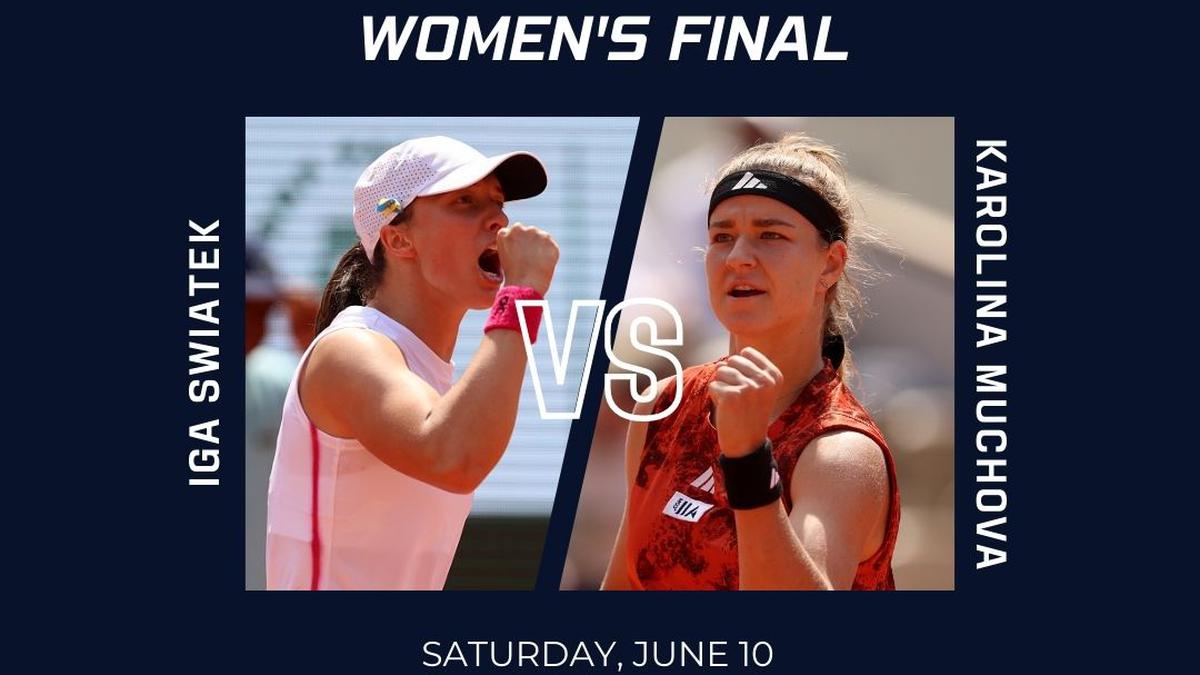Swiatek vs Muchova, French Open 2023 Womens Final Preview, Head-to-head record, streaming info