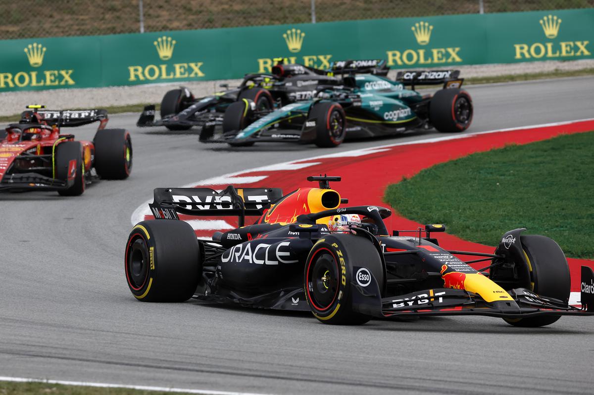 Spanish Grand Prix, Formula 1 Highlights Verstappen extends lead with yet another win; Hamilton second, Russell third