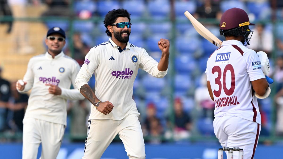 IND vs WI, 2nd Test: Indian spinners thwart West Indies to wrest control in Delhi