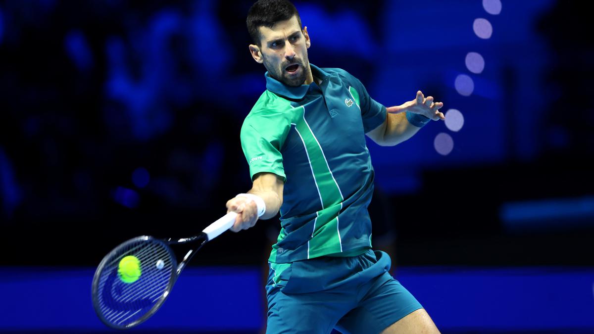 Djokovic beats Hurkacz at ATP Finals but semis hopes hinge on Sinner