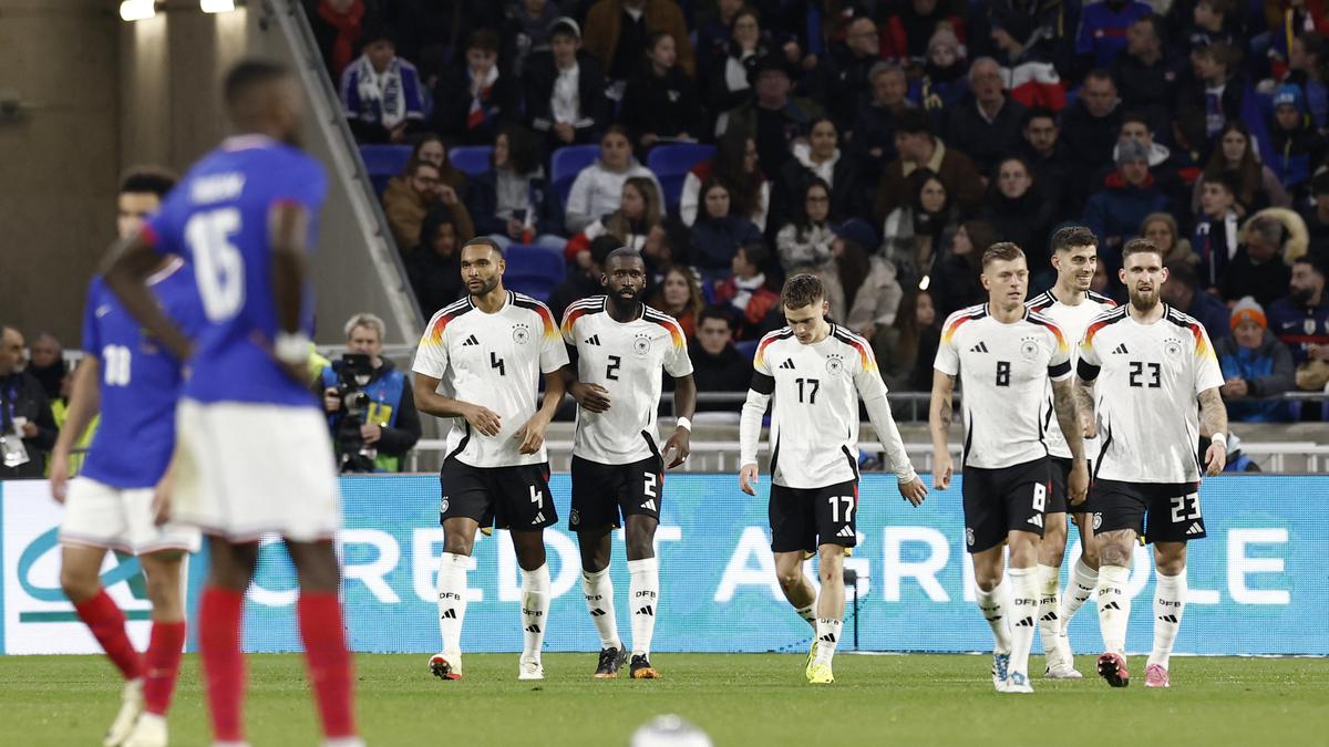 Temps forts France vs Allemagne, FRA 02 GER, match amical