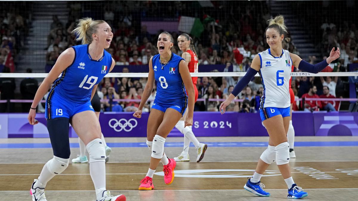 Paris 2024 Olympics Italy beats Turkey to set up gold medal match with