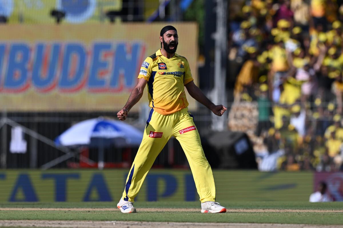 CSK’s Simarjeet Singh