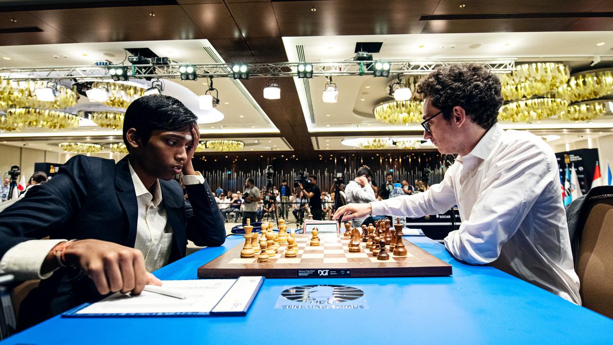 Praggnanandhaa and Caruana tie breaker semi final chess world cup 2023 live  streaming: Praggnanandhaa wins, to