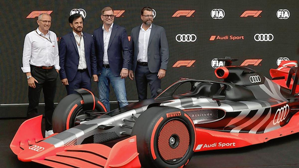 Audi says F1 project has “really taken off”