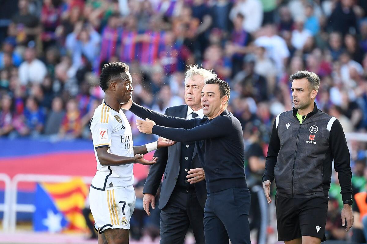 Barcelona to investigate alleged racial abuse of Vinicius in