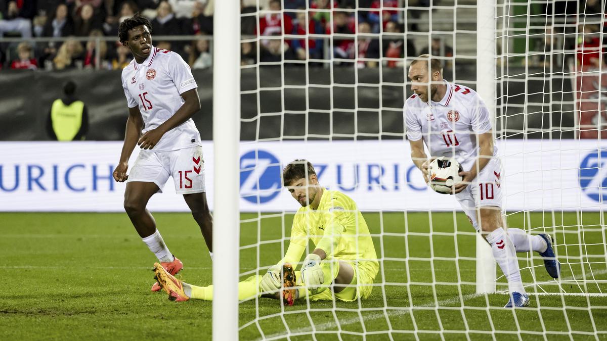 UEFA Nations League: Denmark’s Eriksen strikes again in 2-2 comeback draw away to Switzerland