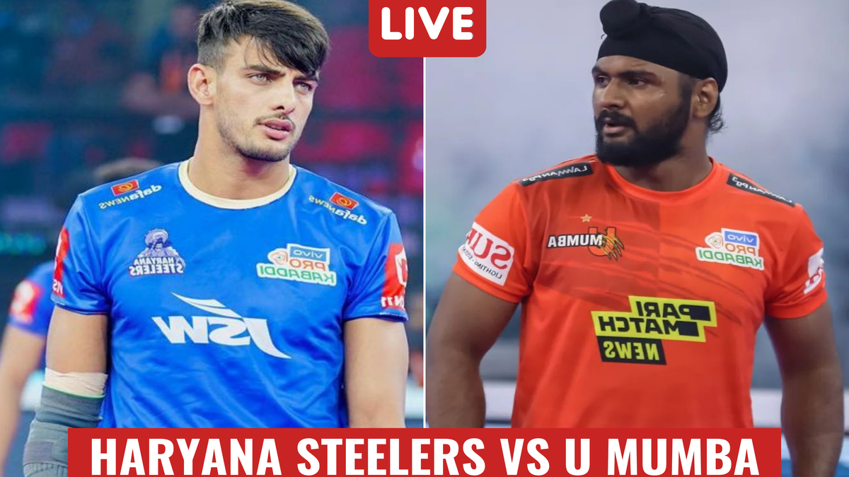 Haryana Steelers 35-33 U Mumba Highlights, Pro Kabaddi 2022: Mohit, Manjeet keep Haryana in playoff contention