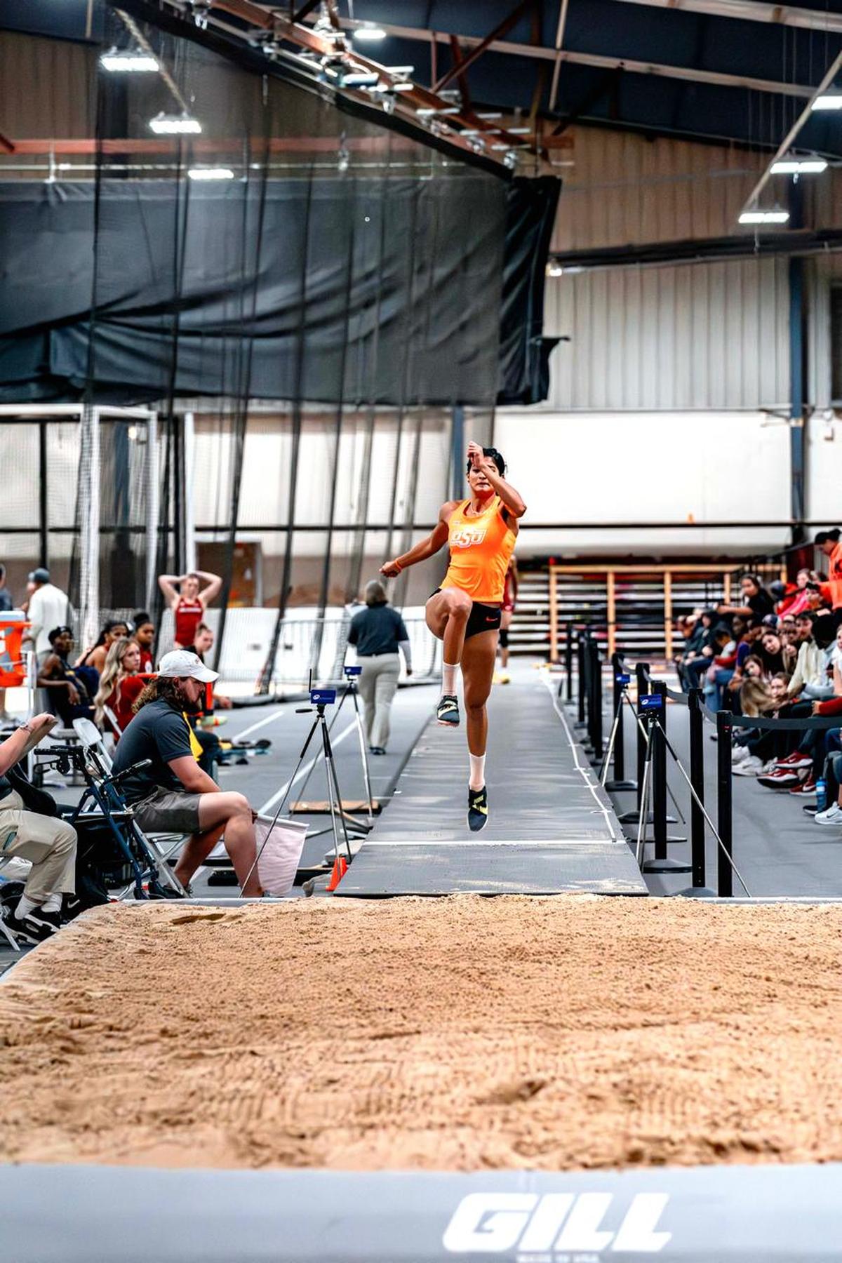 In the five months she has been training with coach Pukstas, Pavana says she has seen improvement in her training even before the start of the indoor season.