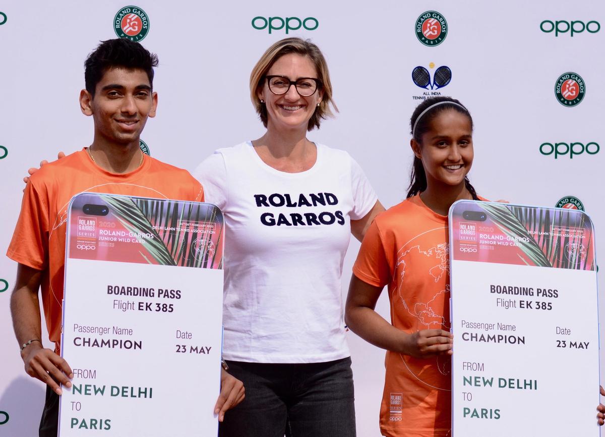 Ela até se classificou para o Aberto da França Júnior em 2020, mas não pôde participar porque testou positivo para COVID-19 em teste obrigatório.