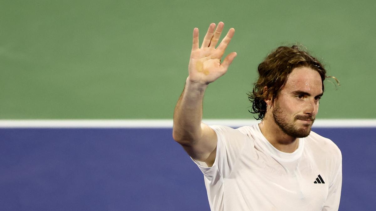 ATP roundup: Stefanos Tsitsipas wins opener in Dubai