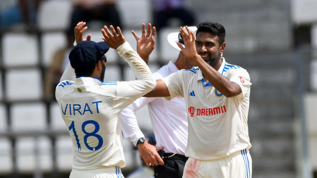 IND vs WI: Ashwin records 700th international wicket, third Indian after Kumble, Harbhajan