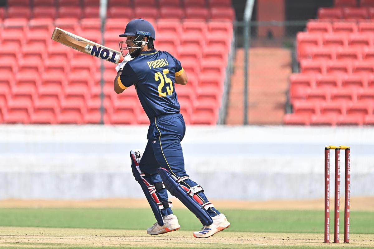 FILE PHOTO: FPukhraj Mann has amassed 558 runs in six games and is the highest run-getter from Himachal Pradesh in the ongoing Vijay Hazare Trophy. 