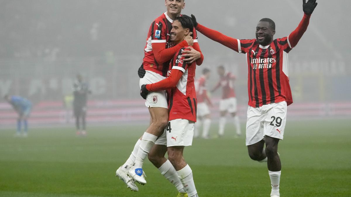 Serie A 2024-25: Reijnders brace at foggy San Siro helps Milan beat Empoli 3-0