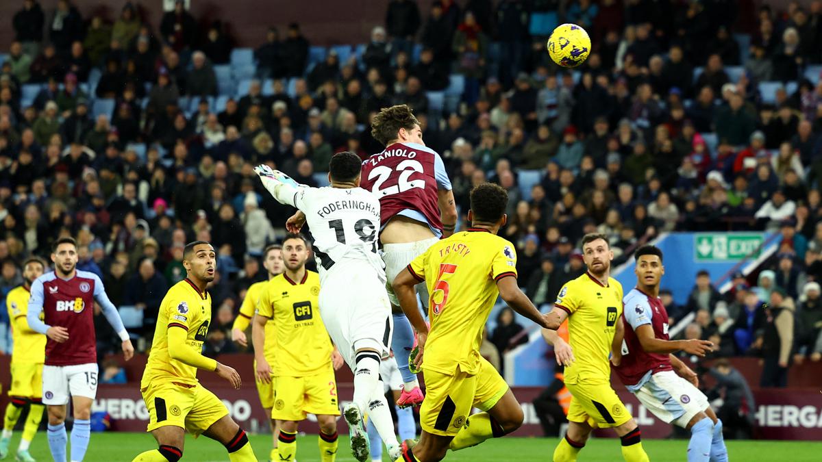 Premier League: Aston Villa misses chance to go top after Sheffield United draw