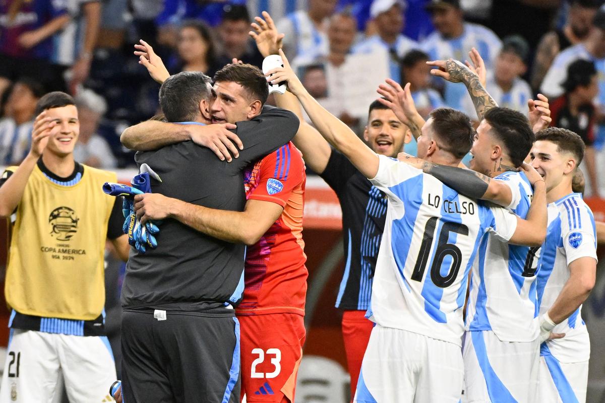 Argentina vs Ecuador highlights in pictures, Copa America 2024 quarterfinals ARG v ECU, Lionel