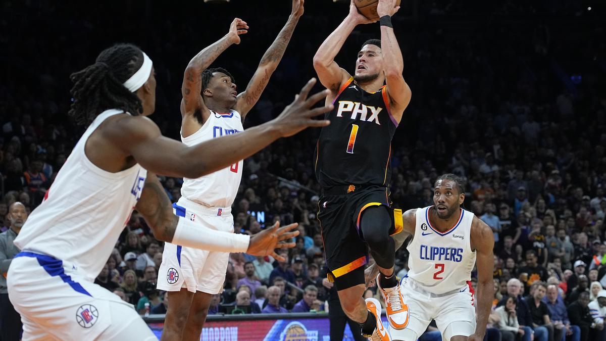 NBA roundup: Devin Booker, Suns even series with Clippers