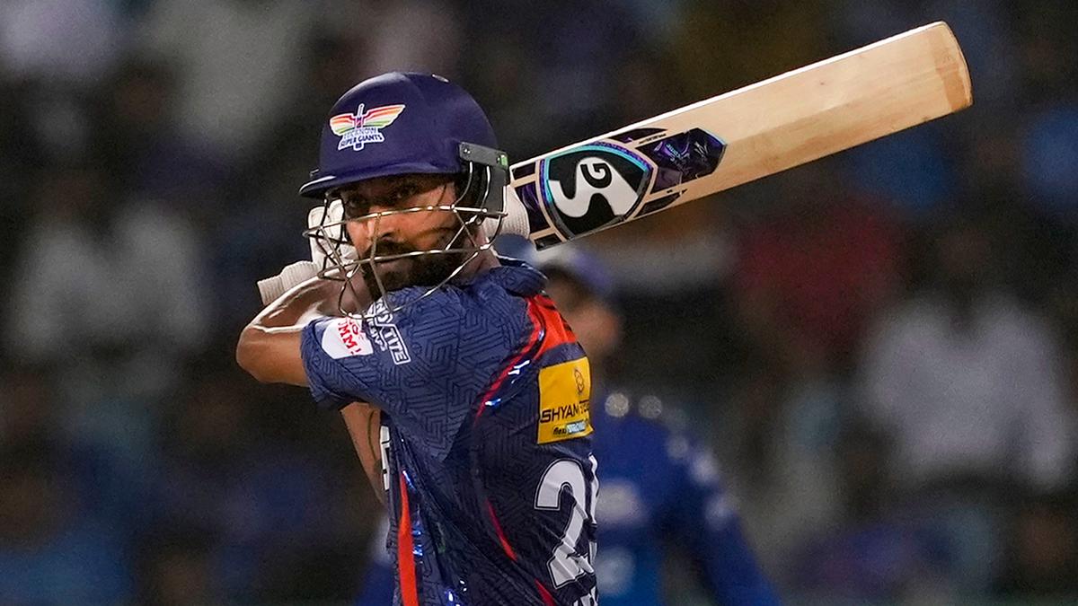 IPL 2023: Krunal Pandya retires hurt on 49 during LSG vs MI match